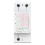 Welrok VIP-63 red Реле напряжения 63 А (max 80 A), 13 900 ВА 4660251140342