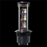 EKF PROxima Встраиваемая мини-колонна с беспроводной зарядкой 15Вт, 6 модулей C-Line cl-vmkwc-6-s