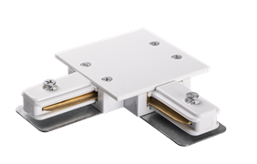 Jazzway PTR/R CL-WH Коннектор белый L-обр. (встраиваемый) .5031876