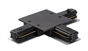 Jazzway PTR/R CT-BL Коннектор Черный T-обр. (встраиваемый) .5031890