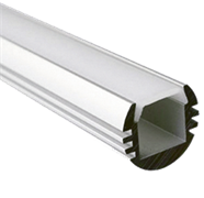 Jazzway Профиль  PAL 1818 круглый (2м) анодированный .1009630