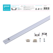 Gauss Профиль для ленты LED врезной гл 7mm - 2m BT414