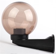 ЭРА НБУ 01-60-205 Светильник садово-парковый, шар дымчатый с настенным крепежом D=200 mm Б0048082