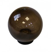 ЭРА НТУ 02-60-255 Светильник садово-парковый, шар дымчатый призма D=250 mm Б0048071