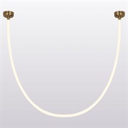 Lussole LSP-7011 LOFT Линейно-подвесной светильник бронзовый LSP-7011