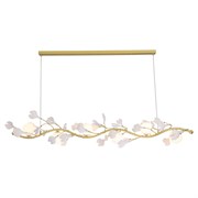 Lussole LSP-8748 LOFT Линейно-Подвесной светильник без ламп матовое золото LSP-8748