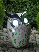 ЭРА ERAFYH01-05 Садовый светильник Филин на солнечной батарее, полистоун, 16 см Б0038498