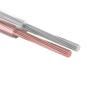 Кабель акустический, 2х1.00 мм², прозрачный SILICON, 5 м. Rexant 01-6305-05