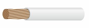 Провод одножильный медь ПуГВнг(А) -LS 1,5 ПуГВнг(А)-LS 1,5 бел.
