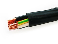 Кабель силовой с ПВХ изоляцией ВВГнг(A) -LS 5х10 ок(N,PE)-0,66 Кабэкс ВВГНГ(А)-LS 5Х10
