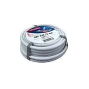 Провод соединительный ПВС 2x0,75 мм², белый, длина 5 метров, ГОСТ 7399-97 Rexant 01-8030-5