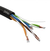 ЭРА UL-4-PE-A Кабель витая пара U/UTP 4x2x24AWG Cat5e CCA PE OUTDOOR 305м SIMPLE Б0044436
