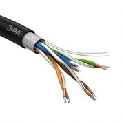 ЭРА FL-4-PE-A Кабель витая пара F/UTP 4x2x24AWG Cat5e CCA PE OUTDOOR 305м SIMPLE Б0044441