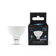 Gauss Лампа MR16 7W 630lm 6500K GU5.3 LED 101505307