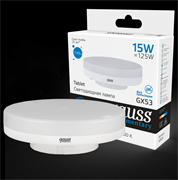 Gauss Лампа Elementary GX53 15W 1140lm 6500K LED 83835