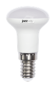 Jazzway Лампа светодиодная (LED) с отражателем d39мм E14 120° 5Вт 220-240В матовая тепло-белая желтая 3000К .1033581