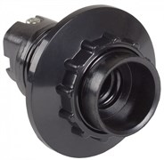 IEK Пкб14-04-К11 Патрон карболитовый с кольцом, Е14, черный (50 шт) EPK21-04-01-K01