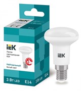 IEK Лампа светодиодная ECO R39 рефлектор 3Вт 230В 4000К E14 LLE-R39-3-230-40-E14
