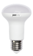 Jazzway Лампа светодиодная (LED) с отражателем d63мм E27 120° 8Вт 220-240В матовая тепло-белая желтая 3000К .1033642