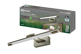 TDM Подсветка для картин «ИЗО 1» 8 Вт, 4000 K, 495*195*60, IP20, бронза SQ0358-0300