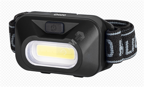 ФАZA Фонарь налобный H5-L2W-bk налобн. 2Вт COB, 3xAAA, черн.. .5044791