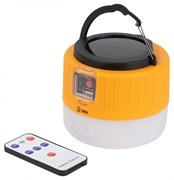 ЭРА Фонарь кемпинговый светодиодный KA-601 Пегас" аккумуляторный, на солнечной батарее + дистанционный пульт" Б0054043