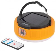 ЭРА Фонарь кемпинговый светодиодный KA-701 Персей" аккумуляторный, на солнечной батарее + пульт" Б0054044