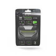 Gauss Фонарь налобный модель GFL306 1W 100lm 3xAAА LED 1/12/60 GF306