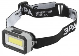 ЭРА GB-708 Фонарь налобный светодиодный Шторм, на батарейках, 3 режима, 5 Вт, СОВ, 3хААА Б0052750