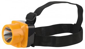 ТРОФИ TG1 Фонарь налобный светодиодный аккумуляторный, яркий, 4V0.5Ah, 1xLED, ЗУ 220V Б0053033