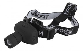 ТРОФИ GB-301 Фонарь налобный [3Вт, 3хААА, карт] Б0030187