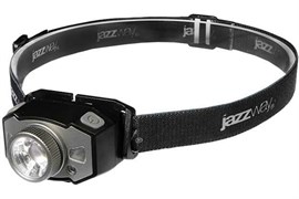 Jazzway Фонарь налобный Фонарь AccuH1-L5WZ-bk (черно-сер.) .5036642