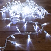 NEON-NIGHT Гирлянда «Кластер» 10 м, прозрачный ПВХ IP65, 200 LED, белый, соединяется 303-635