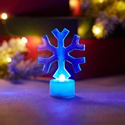 NEON-NIGHT Фигура светодиодная на подставке "Снежинка", RGB 501-055