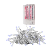 ФАZA Гирлянда DC-G01-80W, 80 бел. LED, 7.8 м., 8 реж., 3xAA .5047778