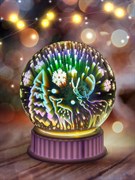 ЭРА ENGDS-14 Шар с внутренней проекцией Новогодний лес, 3*AAA, IP20 Б0051950