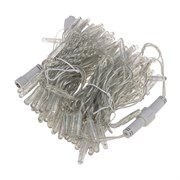 NEON-NIGHT Гирлянда Нить 10м, постоянное свечение, прозрачный ПВХ, 24В, цвет: Тёплый белый 305-156