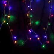 NEON-NIGHT Гирлянда модульная "Дюраплей LED" 20м 200 LED черный каучук Мульти 315-159