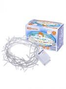 TDM Гирлянда светодиодная СГ50Б5, белая, 5м, 8 режимов, 250 В, SQ0361-0038