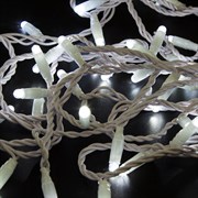 NEON-NIGHT Гирлянда Нить 10м, с эффектом мерцания, белый ПВХ, 24В, цвет: Белый 305-235