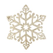 NEON-NIGHT Елочная фигура "Снежинка "Снегурочка", 81 см, цвет золотой 502-379