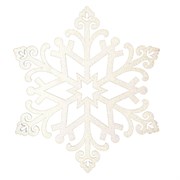 NEON-NIGHT Елочная фигура "Снежинка "Снегурочка", 81 см, цвет шампань 502-374