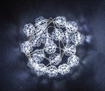 Navigator Гирлянда 14 049 NGF-DM001-20СW-2AA (белые снежинки 2.3м) 14049