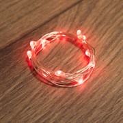 NEON-NIGHT Гирлянда «Роса» 2 м, 20 диодов, цвет красный 303-002