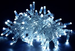 IEK Гирлянда нить 20м 200W IP44 прозрачный 230В кон. 8 LGDU111-2-200-20-T-S-44