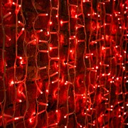 NEON-NIGHT Светов. занавес 1.5м светодиод. (LED) красный 22Вт 220-230В 237-112