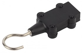 ЭРА ERABL- ZK Заглушка для Белт-лайт с крюком (на 2 жил.), черный (10/500/9000) Б0049182