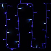 NEON-NIGHT Гирлянда модульная "Дюраплей LED" 20м 200 LED белый каучук , мерцающий "Flashing" (каждый 5-й диод), Синяя 315-183
