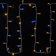 NEON-NIGHT Гирлянда модульная "Дюраплей LED" 20м 200 LED белый каучук , мерцающий "Flashing" (каждый 5-й диод), Желтая 315-181