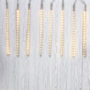 NEON-NIGHT Гирлянда "Тающие сосульки" светодиодная, 8 шт х 50 см, шаг 50 см, 230 В, Теплые Белые светодиоды 256-416